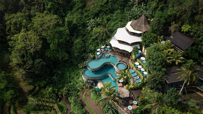 Cretya Ubud: Kolam Mewah di Tengah Sawah Tegallalang