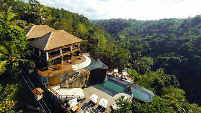 Daya tarik Hanging Gardens Bali