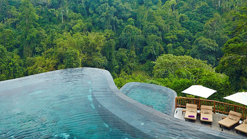 Lokasi Hanging Gardens Bali